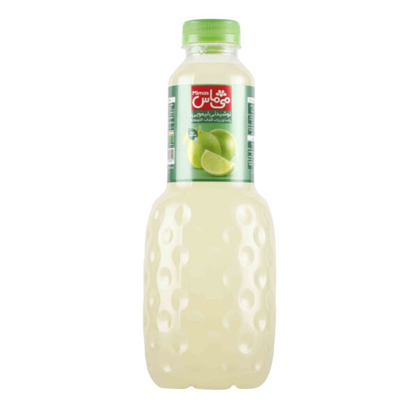 آب لیمو بطری یک لیتری می‌ماس
